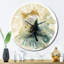 Horloge murale abstraite en métal-93380256