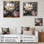 Pivoines roses et grises en fleurs II - impressions de pivoines-364316927-375968294