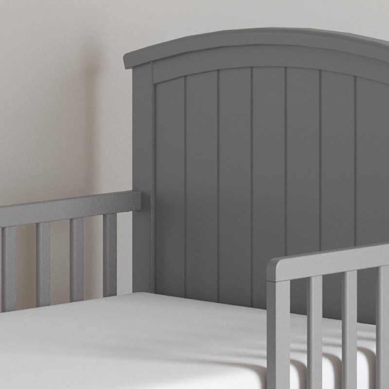 Child Craft Hampton Toddler Bed, Cool Gray
