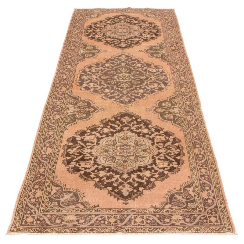 Tapis saumon Croff Vintage 4 pi 8 po x 13 pi 1 po