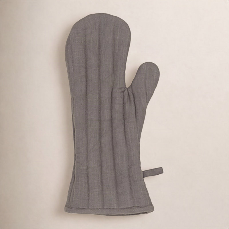 Hawkins New York Linen Oven Mitt, Gray