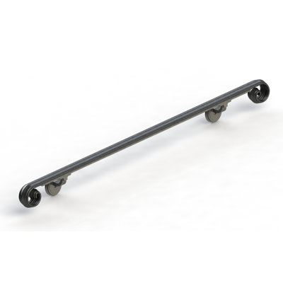Scroll Wrought Iron Handrail