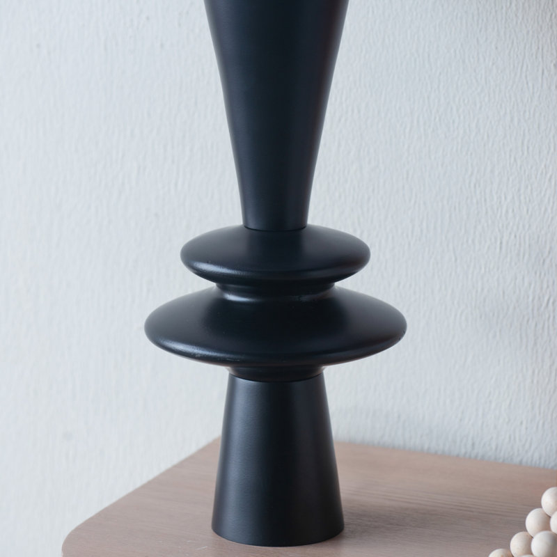 Metal Table Lamp, Black