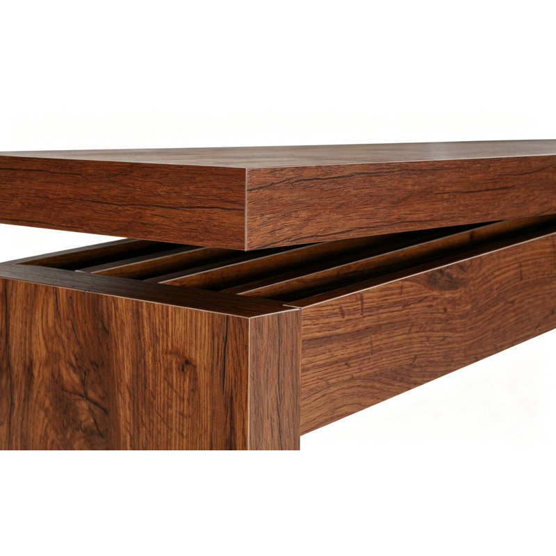 Artistic Wavy Console Table for Narrow Spaces