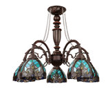Kasson 5 - Light Glass Dimmable Classic / Traditional Chandelier