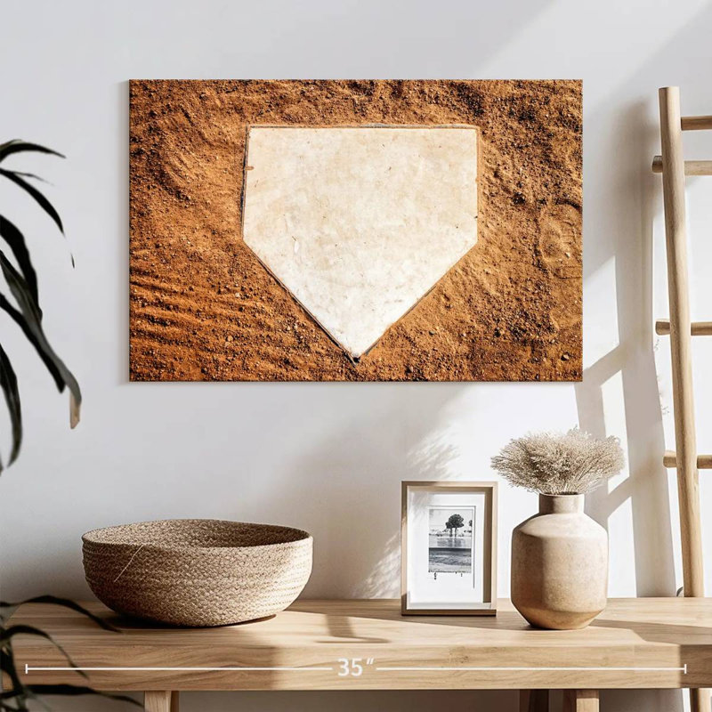 Base d'un terrain de baseball Sireci, H 16 po x l 24 po