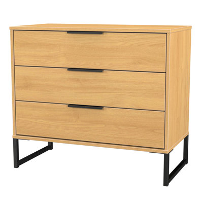 Turah 77 cm W Chest of 3 Drawers
