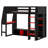 Gaming Loft Bed With Desk