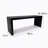 Dune Rounded Bench - Black