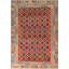 Tapis kilim en laine à tissage plat 8 x 11