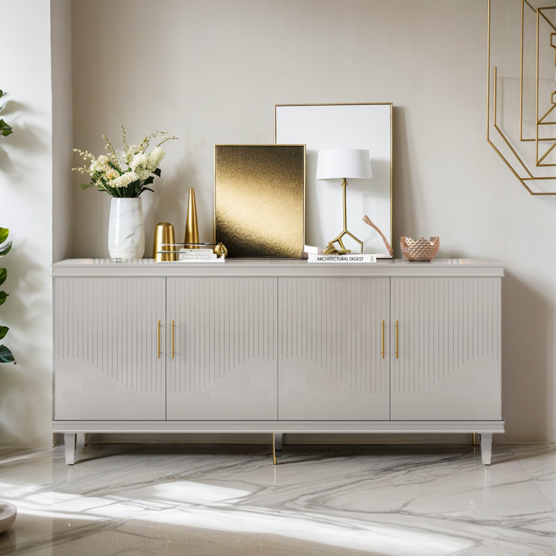 Kerrison 70.07'' Sideboard, Champagne