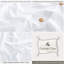 Ensemble de housse de couette 100% coton percale uni - Comprend 1 housse de couette et 2 taies décoratives-128537758-128537759