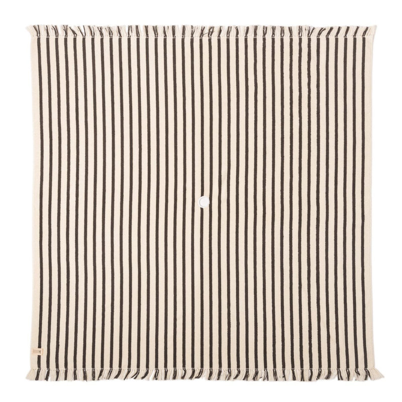 Beach Blanket, Black/White