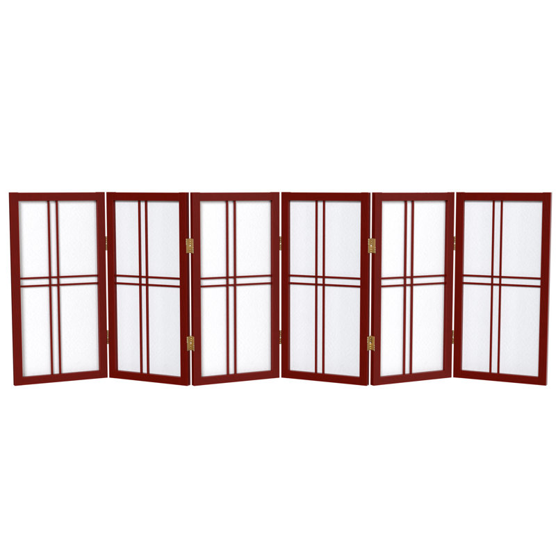 Paravent court 24 po Keitez, 6, Bois de rose