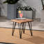 Table basse industrielle avec table d'appoint