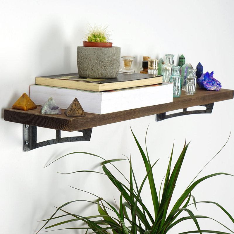 Tablette en bois massif