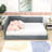 Full Wood Upholstered Daybed-1408766435