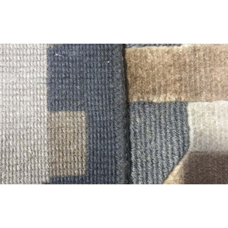 Hand-Knotted High-Quality Beige Area Rug