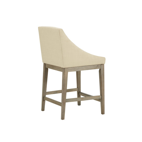 Wade Logan® Tipps Upholstered Counter Stool & Reviews | Wayfair