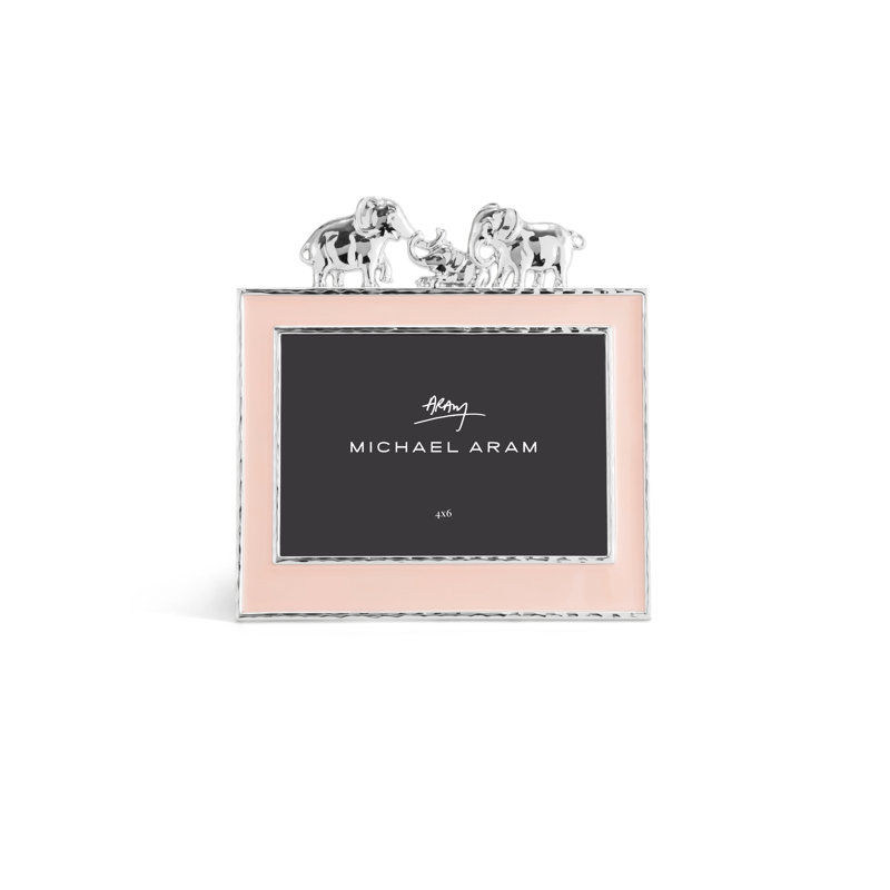 Elephant Frame 4x6, Pink