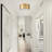 Adrinna Glass Flush Mount