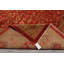 Tapis oriental rouille en laine noué à la main 10 pi 5 po x 13 pi 7 po
