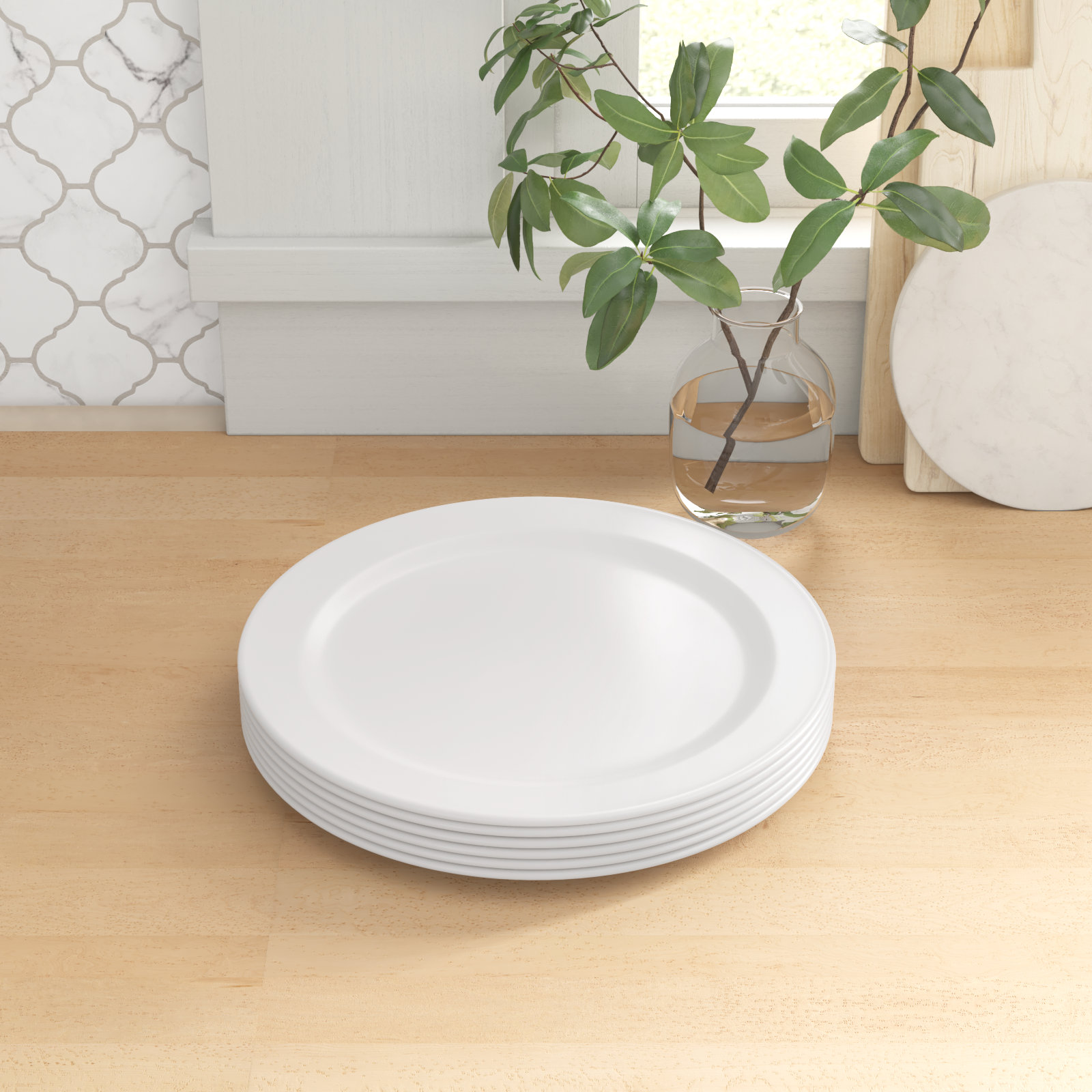 Tarhong Melamine Matte Dinner Plate