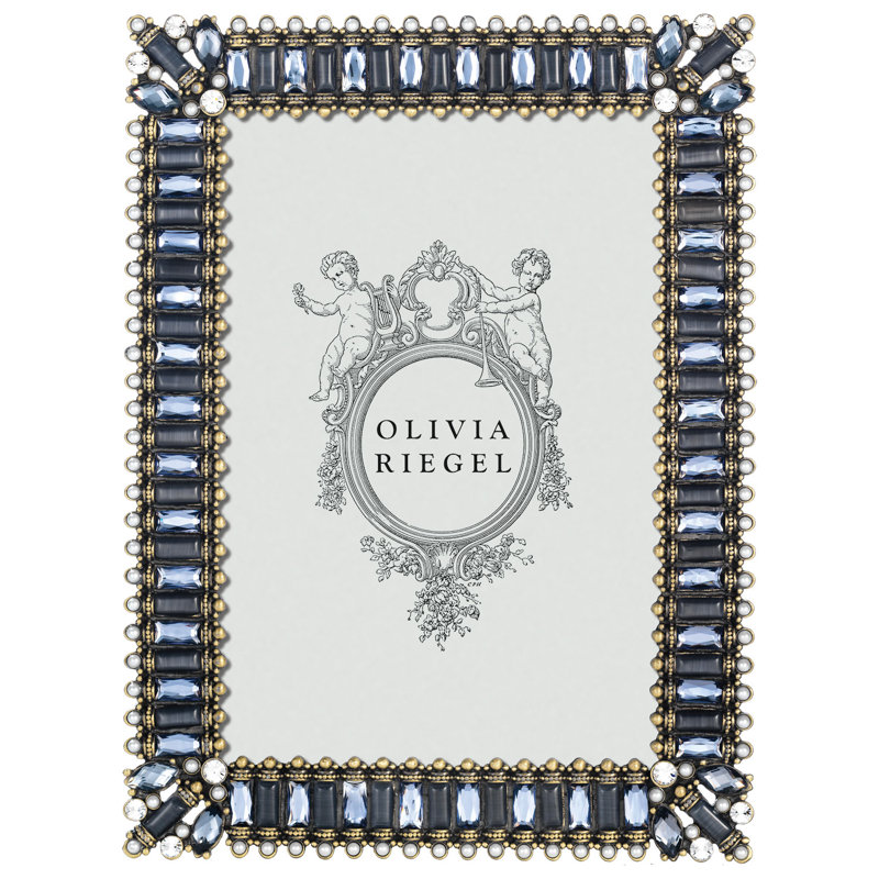 Copenhagen Metal Picture Frame, 4" x 6"