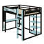Lit mezzanine complet avec bureau, tablettes-1731659301
