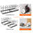 Expandable Pot Organizer with 10 Adjustable Compartments for Kitchen Cabinet Cookware-761379489