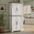 72" Farmhouse Kitchen Pantry Storage Cabinet With 12 Door Shelves, 6 Adjustable Shelves and 1 Hidden Drawer-489284935