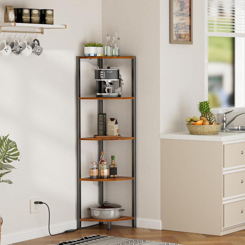 Moneeka 11.8'' W Steel Shelving Unit