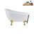 53.1'' x 25.6'' Soaking Acrylic Bathtub-72770151-76275071
