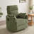 Chenille Swivel Recliner Chair-124322439