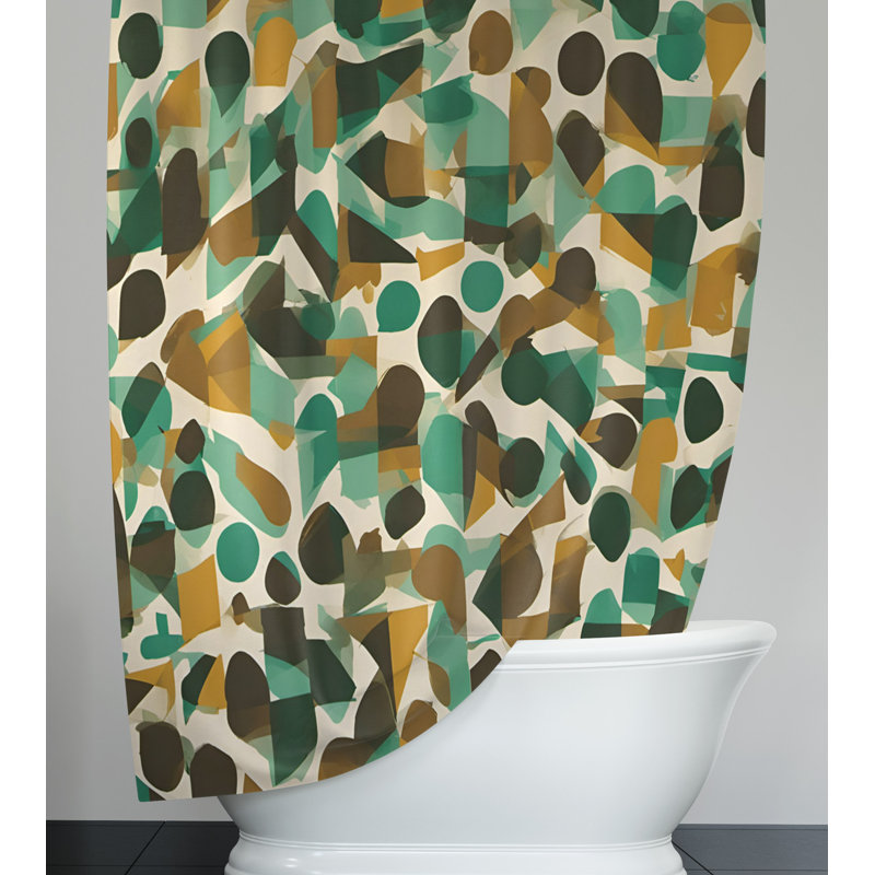 Rideau de douche Cordella, H 72 po x l 70 po