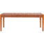 Banc en cuir 47 po Home Amalia