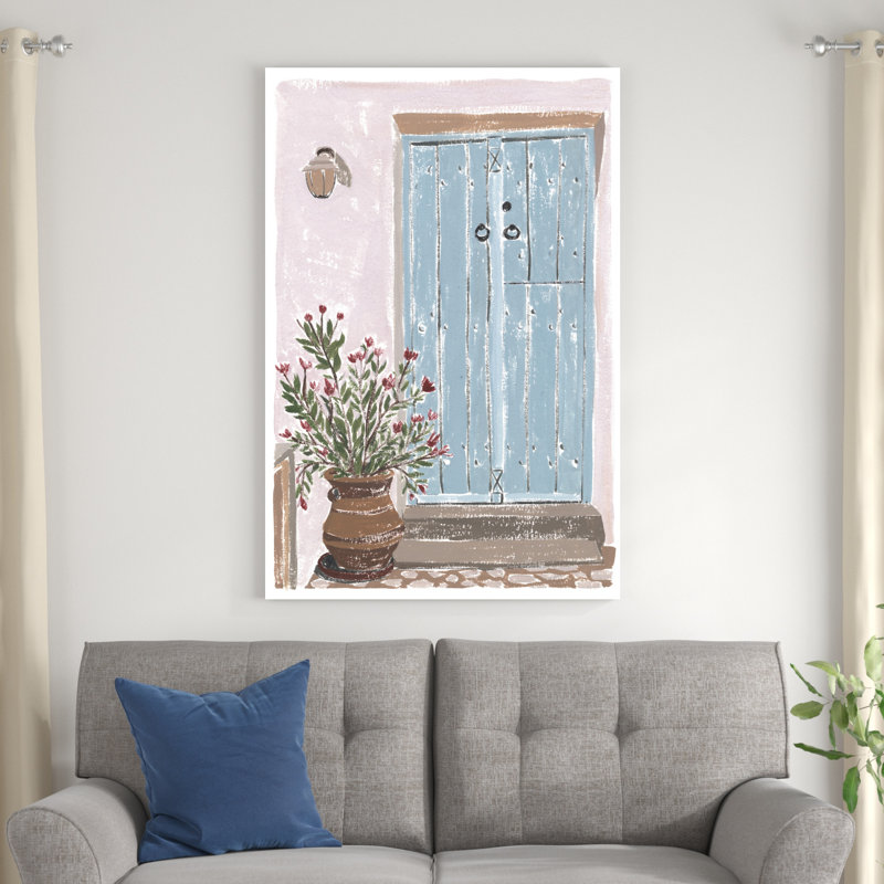 " Front Entrance I ", 48" H x 32" W x 1.25" D