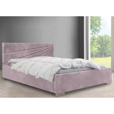 Upholstered Velvet Bed