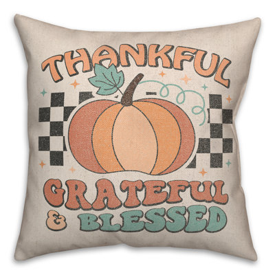 Coussin Thankful Grateful