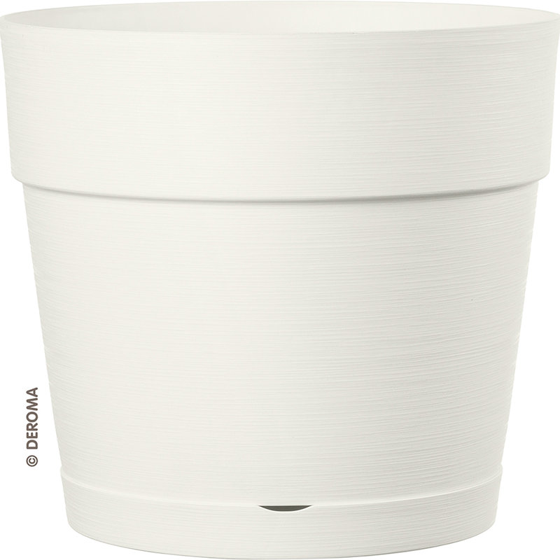 Save R Pot, 34cm H x 37.7cm W x 37.7cm D, 2, White
