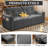 73.20'' Modern 2-in-1 Multi-functional Corduroy Sofa Bed-291778716