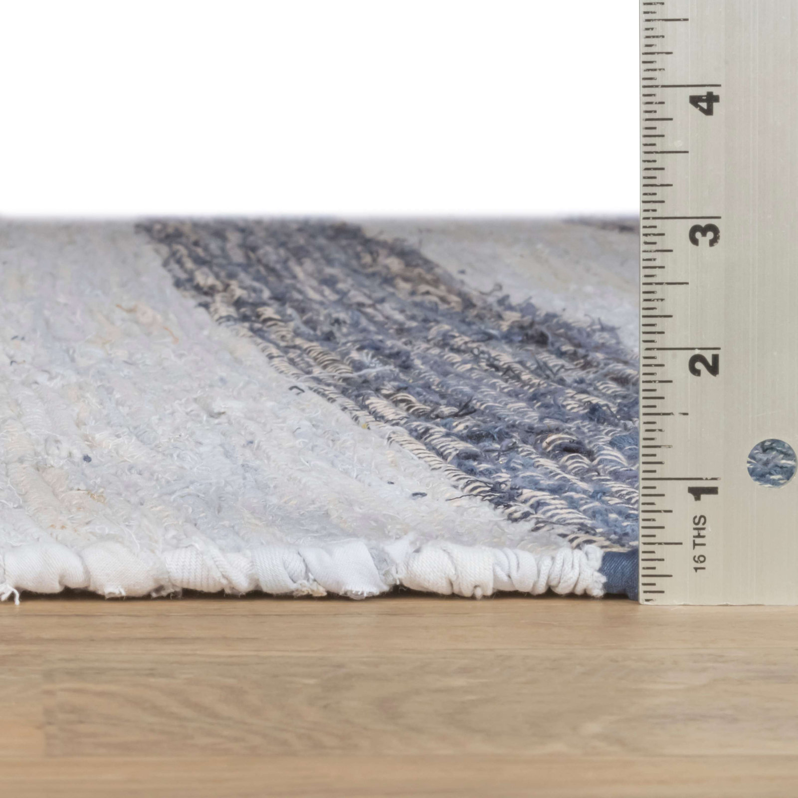 Remonat Handmade Cotton Rug, Runner 2'6" x 8'