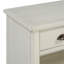 Console vintage en bois avec console et 3 paniers en jacinthe d'eau-109212254