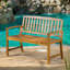 Banc en bois d'acacia 2 places-208119423