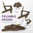 Wolak Foldable Outdoor Adirondack Chair-1041520106