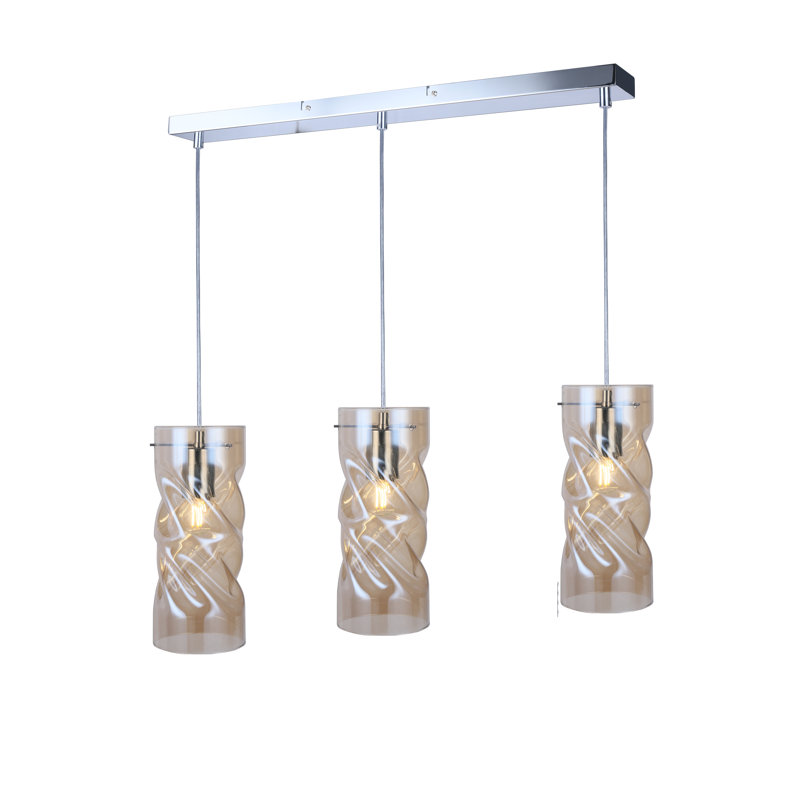 Gagrani 3 - Light Kitchen Island Pendant, Amber