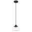 Luminaire suspendu simple à 1 lumière Dauphine