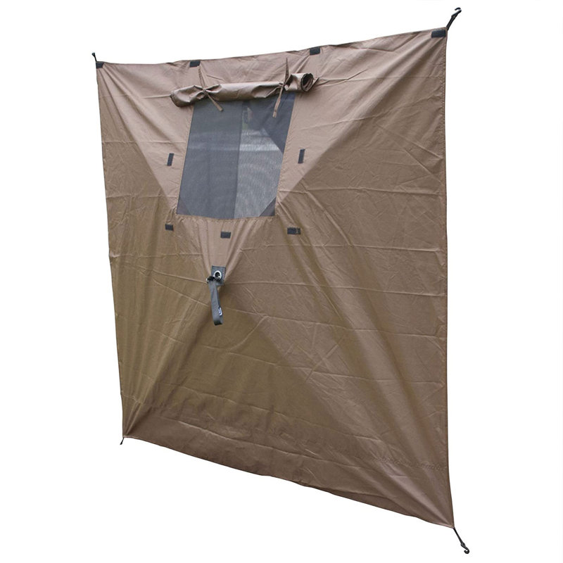 Clam Quick-Set Screen Hub Tent Wind & Sun Panels, Accessory Only, Brown
