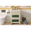 Meuble-lavabo de 24 po avec lavabo en céramique, meuble-lavabo à 2 tiroirs et meuble-lavabo en bois
