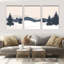 3 Piece Wrapped Canvas Print